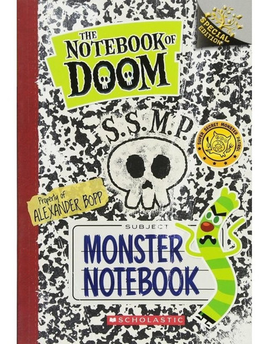The Notebook Of Doom - Monster Notebook - Mosca