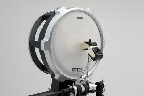 Pad De Bombo Para Bateria Electronica Yamaha Kp100 Dtx Color Negro