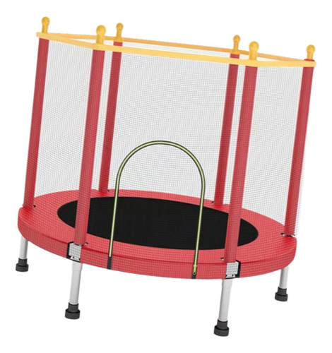 Trampolín Para Niños Con Red Trampolín Pequeño Para Rojo