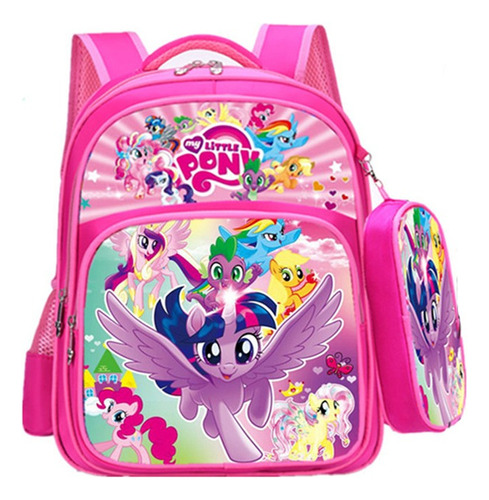 Mochilas Escolares De Dibujos Animados De My Little Pony, Mo