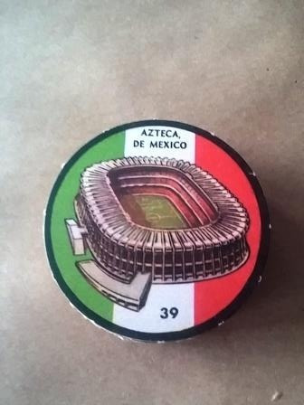 Figurita Figurituchas Raruchas 39 Estadio Azteca De Mexico