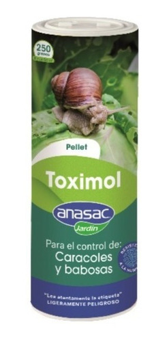 Toximol Molusquicida 250 Gr - Anasac ( Caracoles Y Babosas)