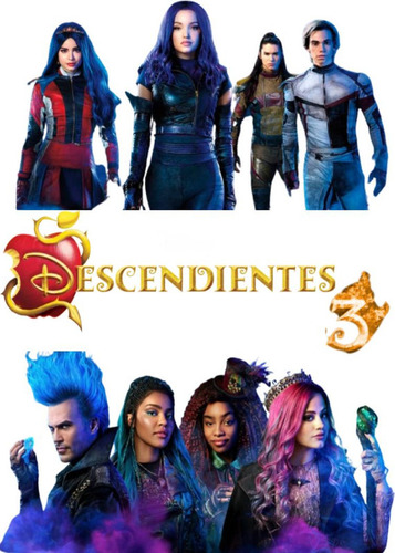 Dvd Descendants 3 | Descendientes 3 (2019) Latino (Usado)