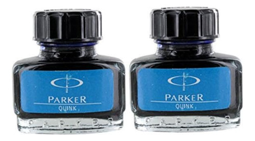 Botella De Tinta Parker Quink Pen, 30 Ml, Color Azul