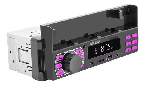 Radio Coche Bluetooth 1 Din Bluetooth Reproductor Mp3