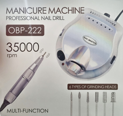 Pulidor Drill Para Uñas Profesional 35000 Rpm