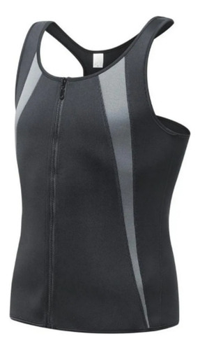 Chaleco Reductor Neopreno Efecto Sauna Reduce Abdomen Negro Xl