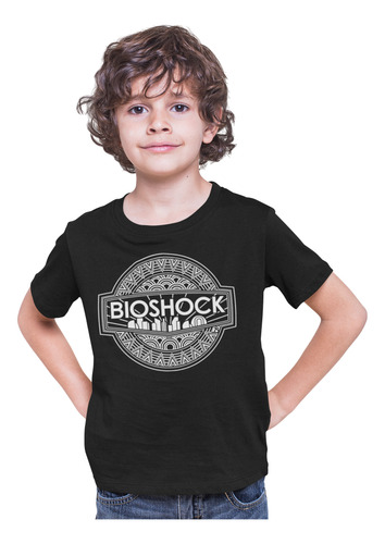 Camisetas Infantil Bioshock Big Daddy Brute Splicer Games