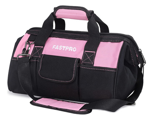 Fastpro Bolsa De Herramientas Rosa De 14 Pulgadas Para Mujer