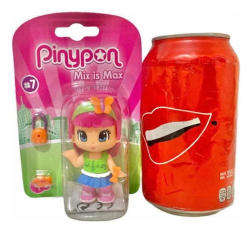 Figura Básica Pinypon Mix Is Max Serie 7 Niña 679k
