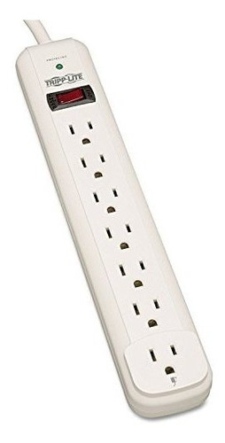 Tlp712 supresor De Sobretensiones, 7 outlets, 12 ft Cord, 10