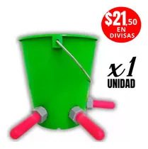 Comprar Balde Nodriza Para Ternero Con 3 Chupón - Tetina