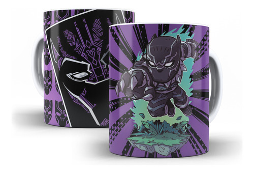 Mug Taza Pantera Negra - Marvel