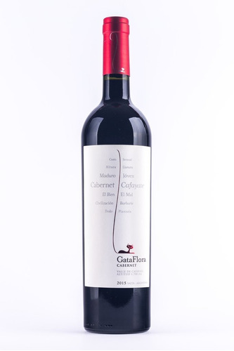 Vino Gata Flora Cabernet Sauvignon Tinto 750 Ml