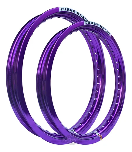 comprar Par Aros Folhas Threeheads Xtz Crosser 150 Lilás Violeta