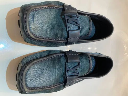 Sapato Louis Vuitton Original Mocassim Monte Carlo Branco Masculino