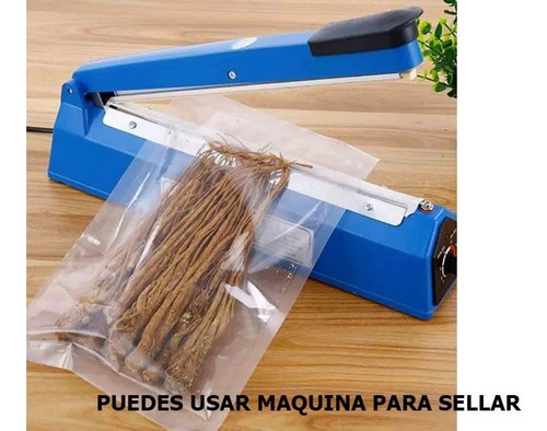 Bolsa Plástica Rectangular - 40x50 - 25 Micrones - 100 Uds.