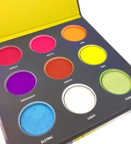 Imagem 2 de 4 de Paleta De Sombras Neon Beats - Maika Beauty