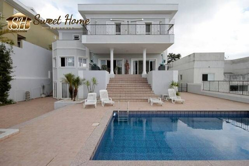 Imagem 2 de 15 de Magnifica Casa 6 Suítes Alphaville 8 - Sh21131