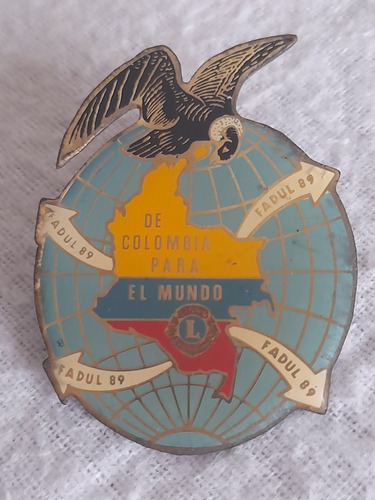 Pin Del Club De Leones / Fadul 89