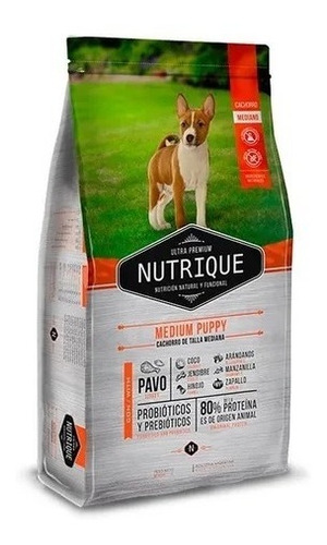 Alimento Perro Cachorro Nutrique Dog Medium Puppy 3kg. Np