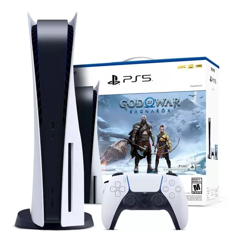 Playstation 5 Con Ranura De Disco Ps5 God Of War Ragnarok | Cuotas sin  interés