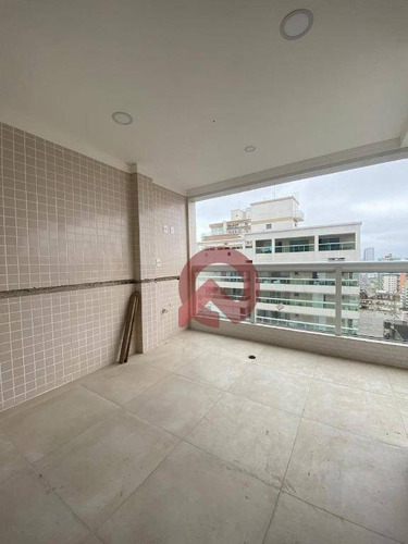 Imagem 5 de 16 de Apartamento Com 2 Dormitórios À Venda, 103 M² Por R$ 655.000 - Canto Do Forte - Praia Grande/sp - Ap3146