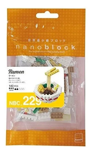 Juego De Construccion De Fideos Ramen Nanoblock (140 Piezas)