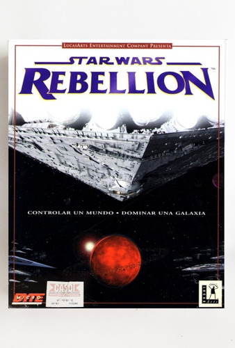 Star Wars Rebellion Juego Pc Español 1997 Fisico Caja Grande