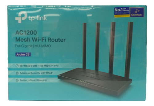 Router Tp-link Mesh Wifi Archer C6