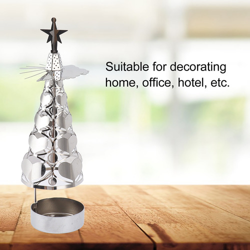 Juego De Candelabros Giratorios Con Soporte Para Velas Román