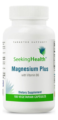 Seeking Health Magnesium Plus, Suplemento De Vitamina B6 Plu