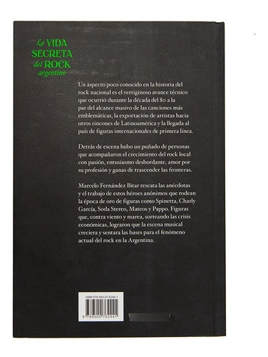 Imagen 2 de 3 de La Vida Secreta Del Rock Argentino - Libro