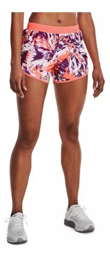 Shorts Under Armour  Fly-by 2.0 Printed  Para Mujer Talla Xs