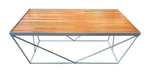 Mesa Ratona Fj 110x60cm Base Hierro Triangulada Punto Arte