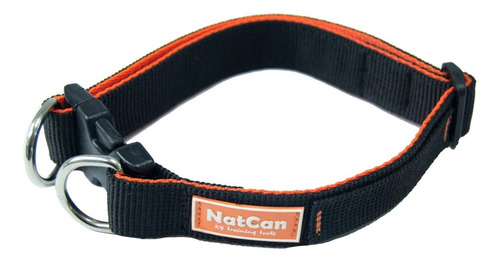 Collar Perros Resistente Doble Correa Chapita Natcan K9