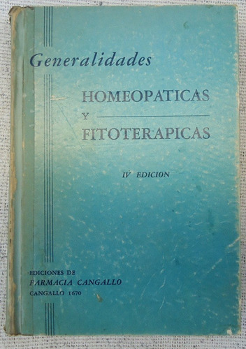 Generalidades Homeopaticas Y Fitoterapicas Farmacia Cangallo