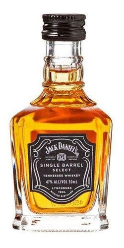 Miniatura Whisky Jack Daniels Single Barrel Select X50cc