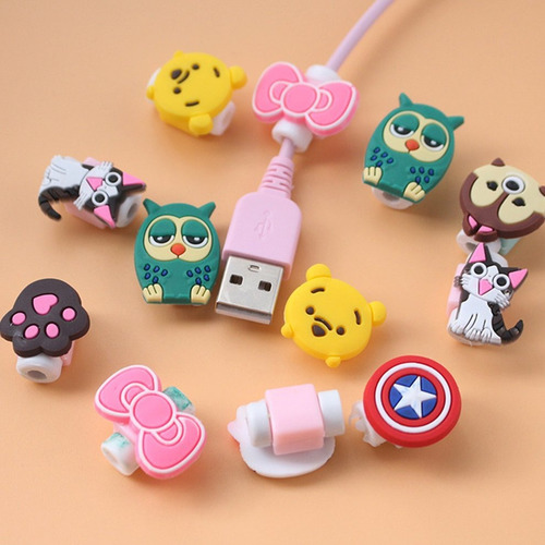 10pcs Anti-quebra De Dados Usb Cabo De Fones De Ouvido Cabo
