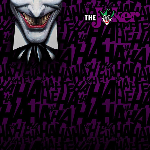 Dc Comics - Joker - Ha - Cubrebocas Multifuncionales - L Neg