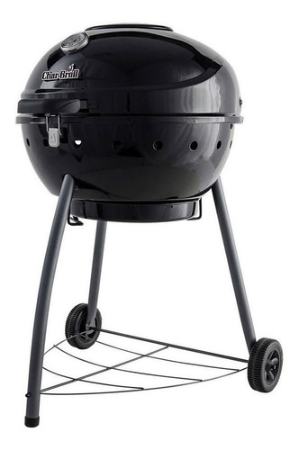 Imagen 3 de 10 de Parrilla Barbacoa Balcon Char Broil Tapa Ruedas Vip