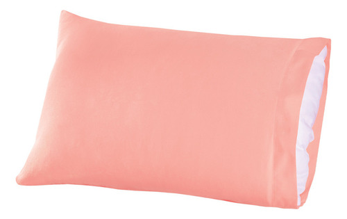 Par Fundas Almohada Esencial Estándar Colchas Concord Color Deep Rose