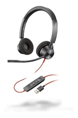 Diadema Plantronics Bw3320 Blackwire Usb Stereo