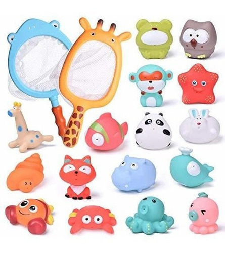 Fun Little Toys 18 Piezas De Juguetes De Baño Para Bebés C 