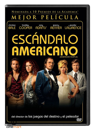 Escándalo Americano Christian Bale Pelicula Dvd