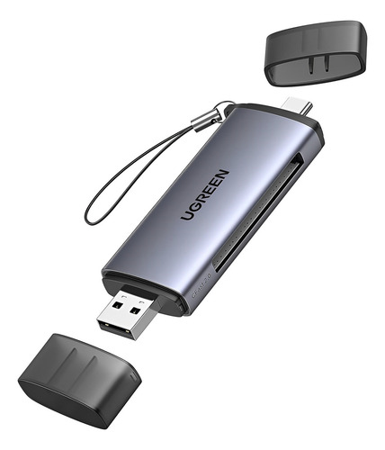 Ugreen Leitor Cartão Usb C/a P/cfast 2.0 Suporta iPad Pro