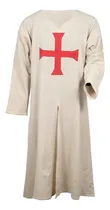 Comprar Túnica Medieval Manga Completa Cuello En V Medieval Cruzado 