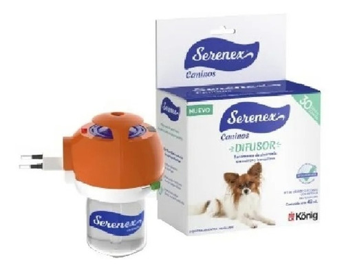 Feromona Perros Calmantes Serenex Difusor De Feromonas Perro