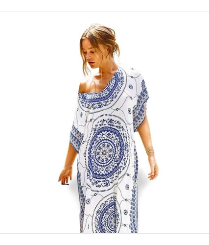  Vestido Kimono De Playa Marca Cupshe - Bata Bohemio Chic