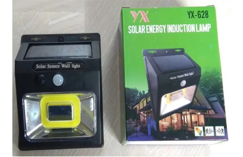 Lampara Foco Luz Led 20 Panel Solar Sensor Con Movimiento